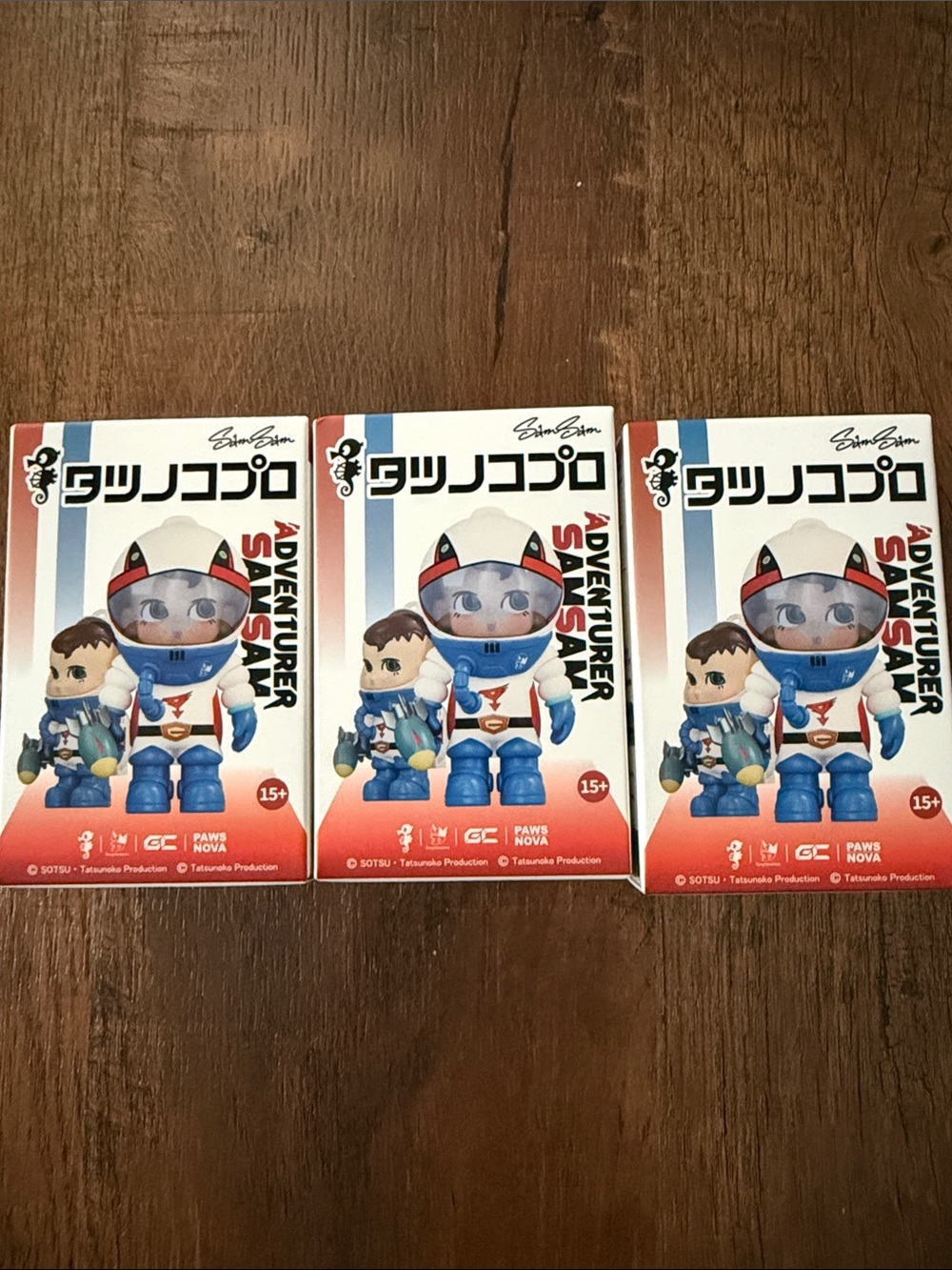 Adventurer SamSam Blue Astronaut Vinyl Figure Series-2 pack